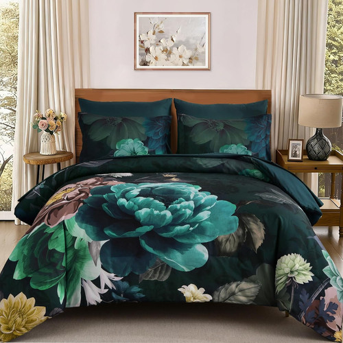 Set piumone floreale king