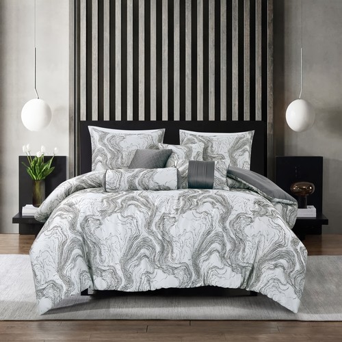 Jaquard set pezzi - di, piumone