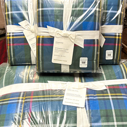 Pottery barn stewart plaid - stewart,