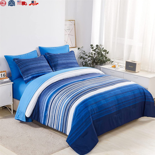 Set pezzi trapuntino righe - set,