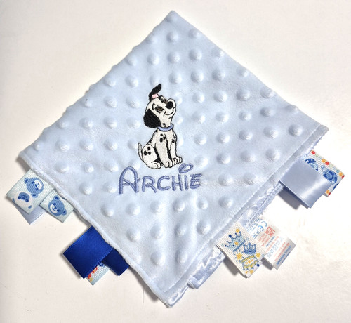 Piumino neonato ricamato